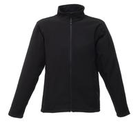Regatta Mens Reid Water Repellent Softshell Jacket (Black) - Size Small
