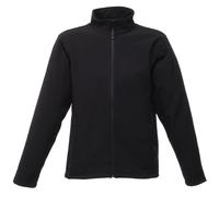 Regatta Mens Reid Water Repellent Softshell Jacket (Black) - Size 3XL
