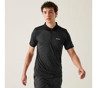 Regatta Men's 'Remex' Active Polo Shirt in Jet Black | Size: XL Regatta Jet Black XL