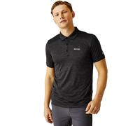 Regatta Remex II Mens Polo Shirt Black