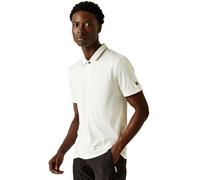 Regatta Mens Remex II Jersey Quick Dry Short Sleeve Polo Shirt Top - Marshmallow - 5XL