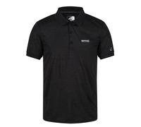(3XL, Black) Regatta Mens Remex II Jersey Polo Shirt