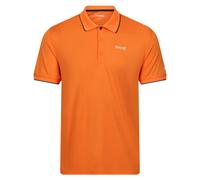 Regatta Mens Remex II Polo Shirt - Persimmon Solid - S - Persimmon Solid