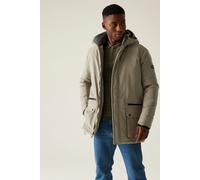 Regatta Men's Rhodo Hooded Waterproof Breathable Insulated Jacket in Beige | Size: 2XL Regatta Beige 2XL