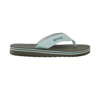 Regatta Mens Rico Flip Flops (Dark Khaki/Glacier Green) - Light Blue - Size UK 10