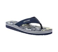 Regatta Mens Rico Leaf Flip Flops - Navy - Navy - 10 UK