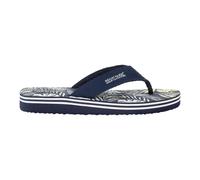 Regatta Mens Rico Leaf Flip Flops (Navy) - Size UK 10