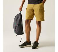 Regatta Men's Ruwan Cotton Twill Cargo Shorts in Mustard | Size: 40R Regatta Mustard 40R
