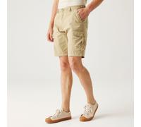Regatta Men's Ruwan Cotton Twill Cargo Shorts in Beige | Size: 38R Regatta Beige 38R