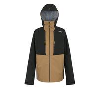 Regatta Mens Sacramento 3 in 1 Waterproof Jacket - Nut Brown/Black - Nut Brown/Black - L