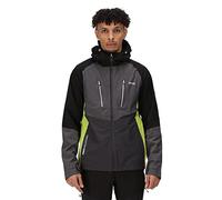 Regatta Mens SacramentoV Black/dark Grey XL