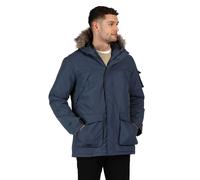 Regatta Mens Salinger II Waterproof Insulated Faux Fur Trim Hooded Parka Jacket
