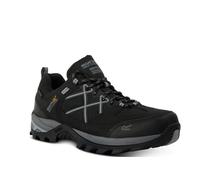 Regatta Mens Samaris III Low Walking Shoes - Black/Granite - Black/Granite - 9 UK