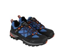 Regatta Mens Samaris III Low Walking Shoes - Olympian Blue/Black/Tango - 6 UK - Olympian Blue/Black/Tango - 100% Mixed