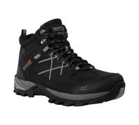 Regatta Mens Samaris III Walking Boots - Black/Graphite Black - 12 UK - Black/Graphite Black - 100% Mixed
