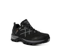 Regatta Mens Samaris Low Waterproof Walking Shoe -black, Black/Grey, Size 8, Men Black/Grey