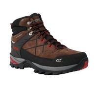 Regatta Mens Samaris Pro II Suede Walking Boots - Chestnut/Rio Red - 9.5 UK - Chestnut/Rio Red - 100% Mixed