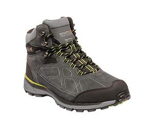 Regatta Mens Samaris Suede Briar/LimeGr EU45/UK10