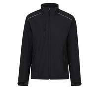 Regatta Mens Sandstorm Workwear Softshell Jacket (Black/Black) - Size Medium