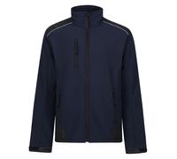 Regatta Mens Sandstorm Workwear Softshell Jacket (Navy/Black) - Size 2XL