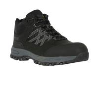 Regatta Mens Sandstone Safety Boots - Black/Granite - 8 UK - Black/Granite