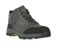 Regatta Mens Sandstone Safety Boots - Briar Grey/Lime Punch - 9 UK - Briar Grey/Lime Punch