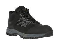 Regatta Mens Sandstone Safety Boots (Black/Granite) - Size UK 7