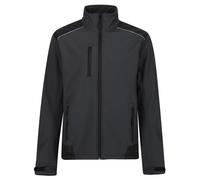 Regatta Mens Sandstorm Workwear Softshell Jacket - Seal Grey/Black - M - Seal Grey/Black