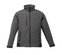 (3XL, Seal Grey/Black) Regatta Mens Sandstorm Workwear Softshell Jacket
