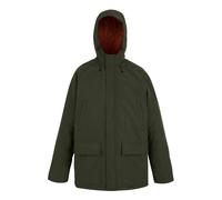 Regatta Mens Savon Insulated Waterproof Jacket - Dark Khaki/Potters Clay - 3XL - Dark Khaki/Potters Clay