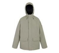 Regatta Mens Savon Insulated Waterproof Jacket (Golden Sand/Black) - Grey - Size 3XL