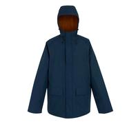 Regatta Mens Savon Insulated Waterproof Jacket - Navy Blue/Glazed Ginger - M - Navy Blue/Glazed Ginger