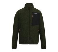 Regatta Mens Scaris Full Zip Fleece Jacket - Dark Khaki - XXL - Dark Khaki - 70% Polyester/30% Recycled Polyester