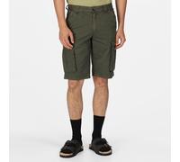 Regatta Shorebay Vintage Cargo Shorts: Dark Khaki: 34W Size: 34W, Colo