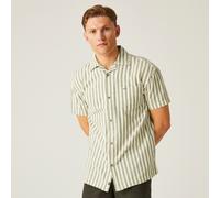 Regatta Men's ShoreBay II Short Sleeve Shirt, Wildlife/Ancient White Stripes, S