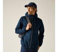 Regatta Men's Shorebay Marl Lightweight Hooded Waterproof Jacket in Navy | Size: 3XL Regatta Navy 3XL