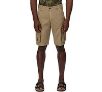 Regatta Mens Shorebay Vintage Look Cargo Shorts Gold Sand, Size: 40"