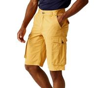 Regatta Mens Shorebay Vintage Walking Cargo Shorts - Gold Straw - 36