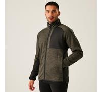 Regatta Men's Shorston Full Zip Fleece Crocodile Marl, Size: S