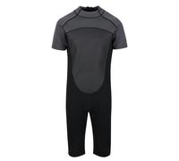 Regatta Mens Shorty Wetsuit - Black/Dark Grey - Black/Dark Grey - XL-XXL