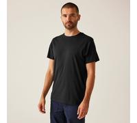 Regatta Men's Pro Soft Touch Cotton Short-Sleeved T-Shirt Black