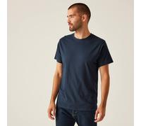 Regatta Men's Soft Touch Cotton T-Shirt in Dark Navy | Size: Medium Regatta Dark Navy M
