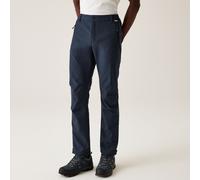 Regatta Men's Geo Softshell Walking Trousers, Waterproof, Windproof, Hardwearing & Multipocketed - Perfect for Outdoors, Hiking, Camping & Trekking Navy
