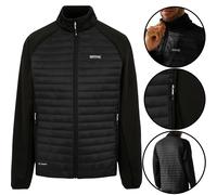 Regatta Mens Softshell Jacket Clumber Hybrid IV Stretch Panels Lightweight Coat