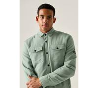 Regatta Men's Spennith Fleece Lined Shacket Shirt in Light Green | Size: 2XL Regatta Light Green 2XL