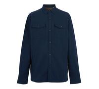 Regatta Mens Spennith Plain Shirt Jacket - Navy Blue/Glazed Ginger - S - Navy Blue/Glazed Ginger