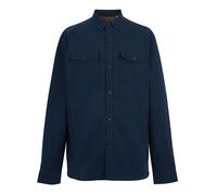 Regatta Mens Spennith Plain Shirt Jacket - Navy Blue/Glazed Ginger - XXL - Navy Blue/Glazed Ginger - 100% Mixed