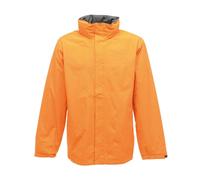 (2XL, Sun Orange/Seal Grey) Regatta Mens Standout Ardmore Jacket (Waterproof & Windproof)