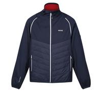 Regatta Mens Steren Hybrid Soft Shell Jacket - Navy/Danger Red - L - Navy/Danger Red