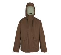 Regatta Mens Sterlings Insulated Waterproof Jacket - Light Vanilla/Fudge - Light Vanilla/Fudge - 3XL - 100% Polyester